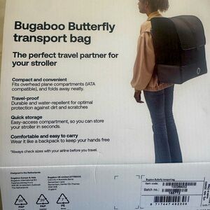Bugaboo Butterfly Black Transport Bag